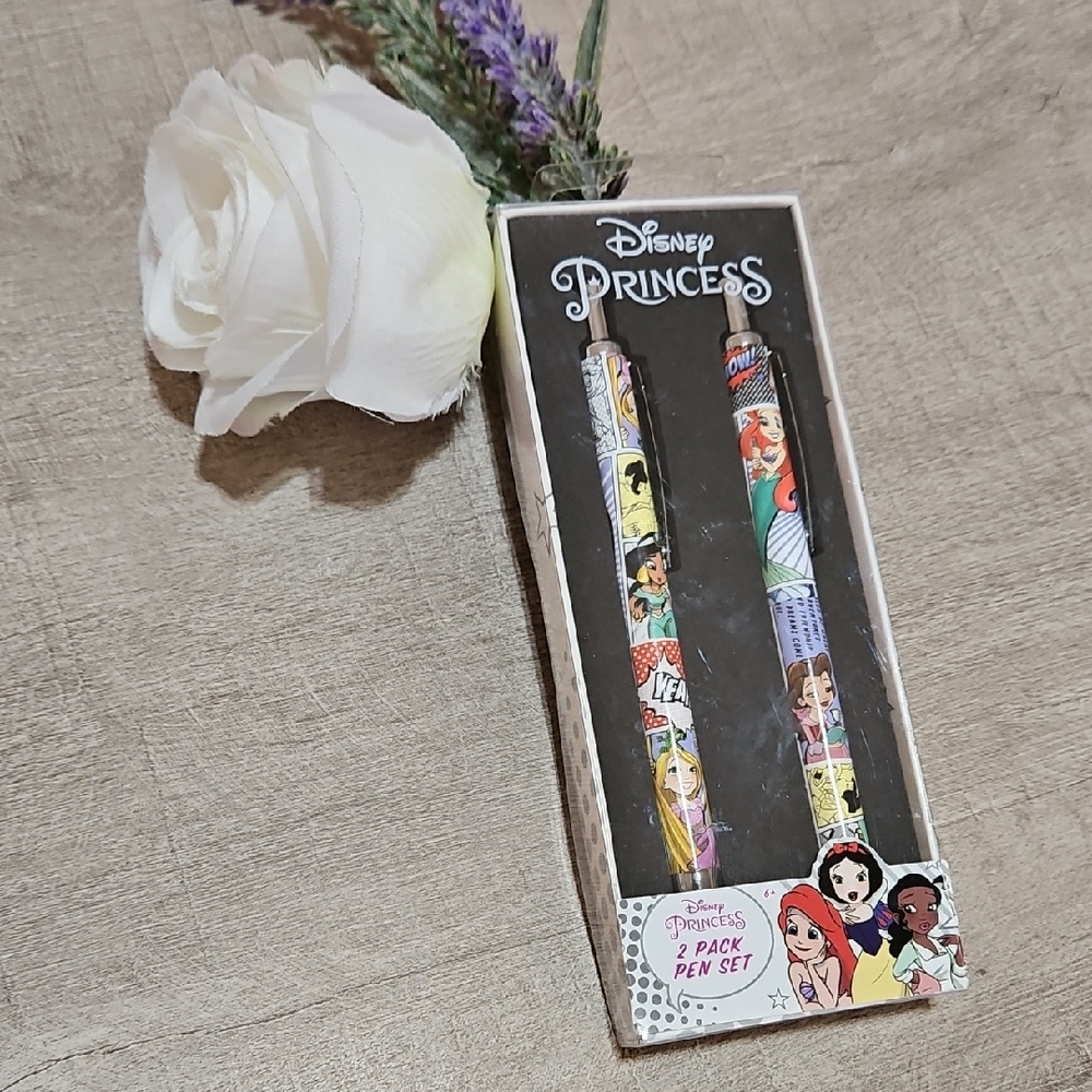 Disney 🎁 Princess 2 Pack Pen Set
